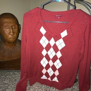Argyle sweater